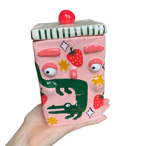 'Crocs' Storage Jar (One-Off)