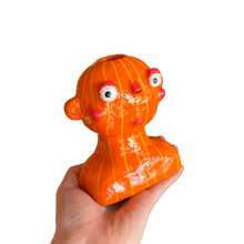 Load image into Gallery viewer, 'Vibrant orange' Candlestick Holder
