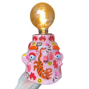 PonkyWots 'Pink Tiger' Lamp (One-Off) Dropping 7th Feb at 18:30