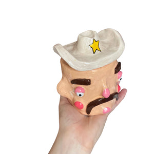 NEW Classic Cow Boy Pot