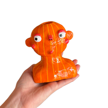Load image into Gallery viewer, 'Vibrant orange' Candlestick Holder
