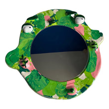 Load image into Gallery viewer, Pink &amp; Green BIG Ponky Wall Mirror (One-Off)
