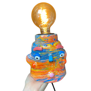 PonkyWots 'Marbled' Lamp (One-Off)