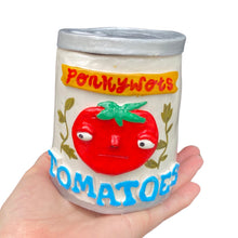 Load image into Gallery viewer, NEW Tomatoes Storage Tin (White)
