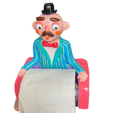 Load image into Gallery viewer, &#39;Barnaby&#39; The PonkyWot Butler Toilet Roll Holder
