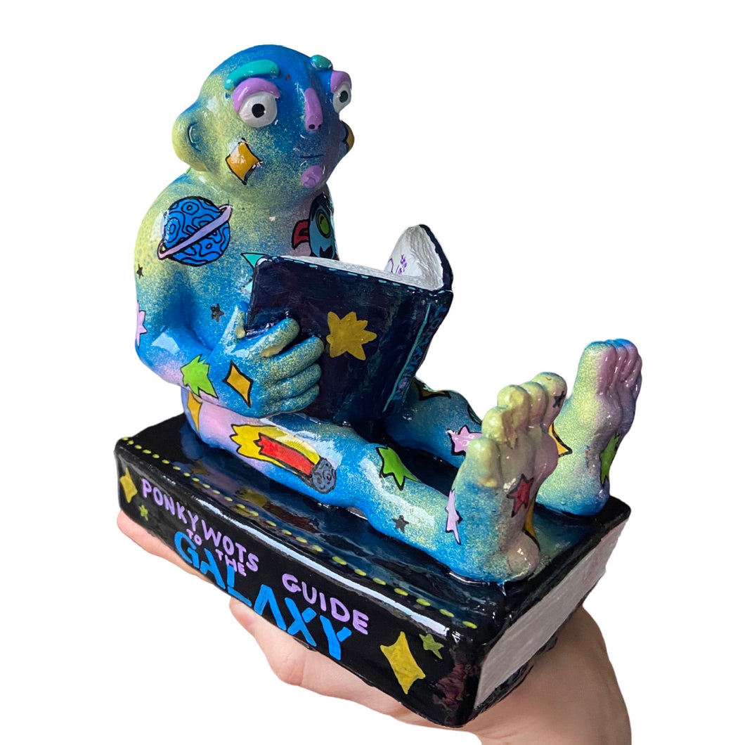 'PonkyWots Guide to the Galaxy' Bookend (One-Off)