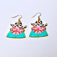 Load image into Gallery viewer, Cowboy PonkyWots Earrings
