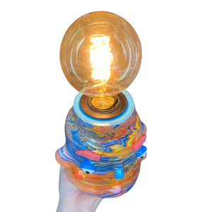 PonkyWots 'Marbled' Lamp (One-Off)