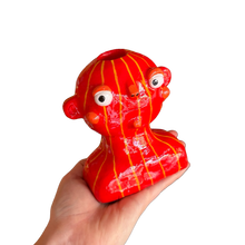 Load image into Gallery viewer, 'Red rules!' Candlestick Holder
