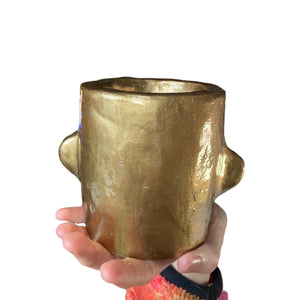 'Metallic Gold' Classic Pot (One-Off)