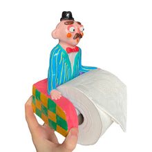 Load image into Gallery viewer, &#39;Barnaby&#39; The PonkyWot Butler Toilet Roll Holder
