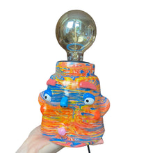 Load image into Gallery viewer, PonkyWots &#39;Marbled&#39; Lamp (One-Off)
