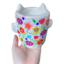 Load image into Gallery viewer, &#39;A Floral Burst&#39; Devil Pot (one-off)
