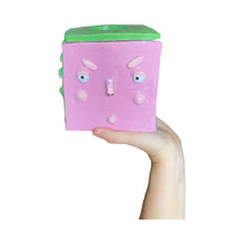 Load image into Gallery viewer, Pink and Green, Don&#39;t Be So Mean Tissue Box
