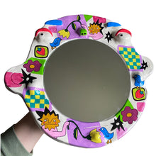 Load image into Gallery viewer, &#39;Surrealist&#39; BIG Ponky Wall Mirror (one-off)
