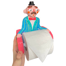 Load image into Gallery viewer, &#39;Barnaby&#39; The PonkyWot Butler Toilet Roll Holder
