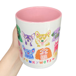 NEW PonkyWots 'Ponky Dogs' Mug