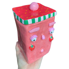 Load image into Gallery viewer, NEW &#39;Strawberry Delight&#39; Storage Jar (One-Off)
