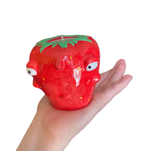 NEW The Red Strawberry Candle Holder