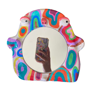 'Wavy' Stand-Up Mirror (one-off)