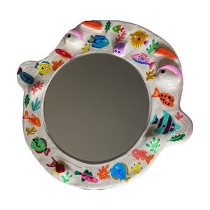 'Sea-Life' BIG Ponky Wall Mirror (one-off)