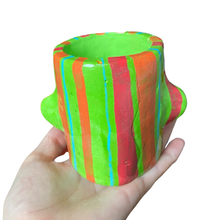 Load image into Gallery viewer, &#39;Vintage Stripes&#39; Lil&#39; Pot
