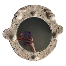 Load image into Gallery viewer, Speckled Neutral BIG Ponky Wall Mirror (One-Off)
