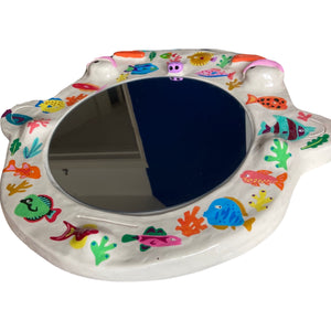 'Sea-Life' BIG Ponky Wall Mirror (one-off)