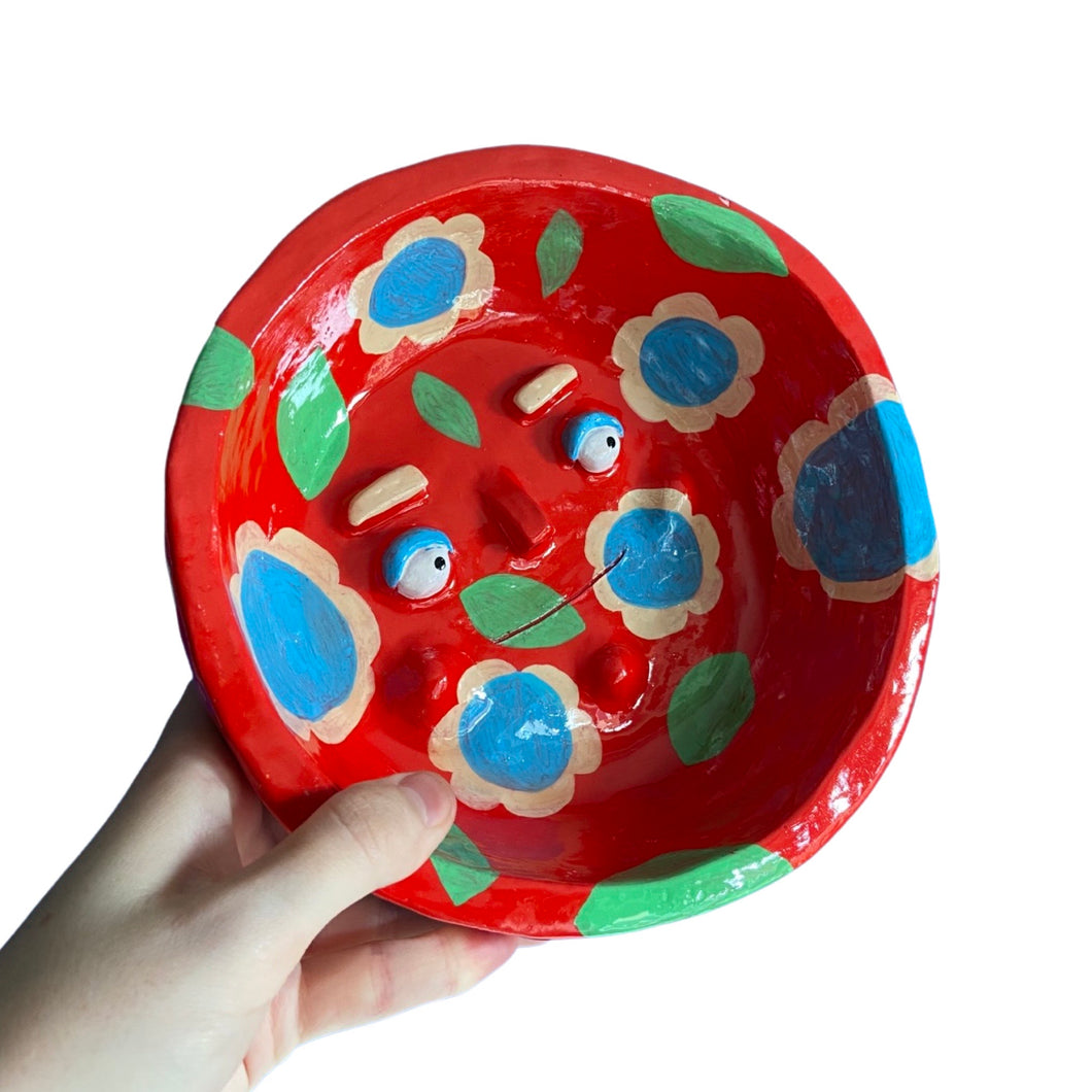 'Red and Blue' Bowl