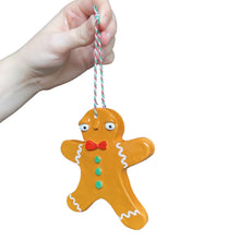 Load image into Gallery viewer, Gingerbread Christmas Decoration (Classic)
