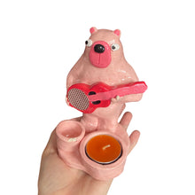Load image into Gallery viewer, NEW Light Pink Bear Candle Holder
