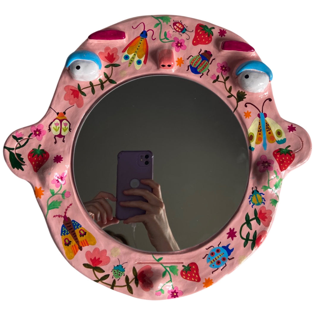 A Ponky Summer BIG Ponky Wall Mirror (One-Off)