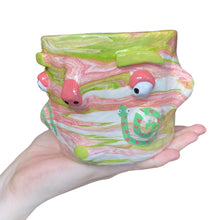 Load image into Gallery viewer, &#39;Wibbly Snakes&#39; Chunky Pot (One-Off)
