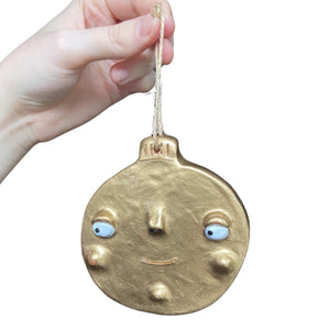 Bauble Christmas Decorations (Gold)