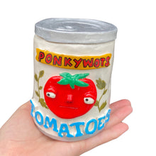 Load image into Gallery viewer, NEW Tomatoes Storage Tin (one-off white)
