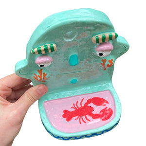 'Lobster' Ponky Wall Shelf (One-Off)