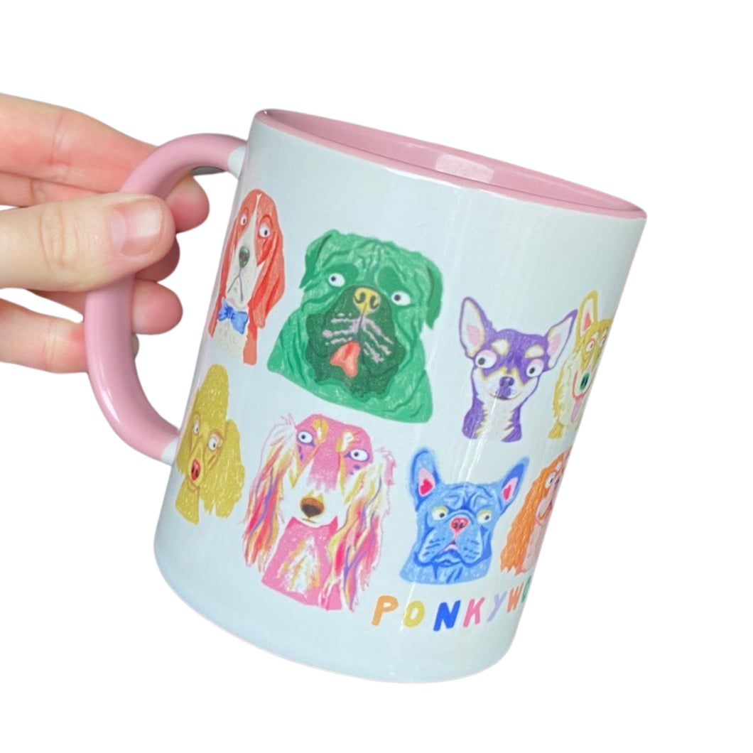NEW PonkyWots 'Ponky Dogs' Mug
