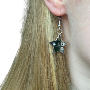 NEW Star PonkyWots Earrings (Silver)