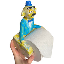 Load image into Gallery viewer, &#39;Marbleous Marvin&#39; The PonkyWots Butler Toilet Roll Holder one off
