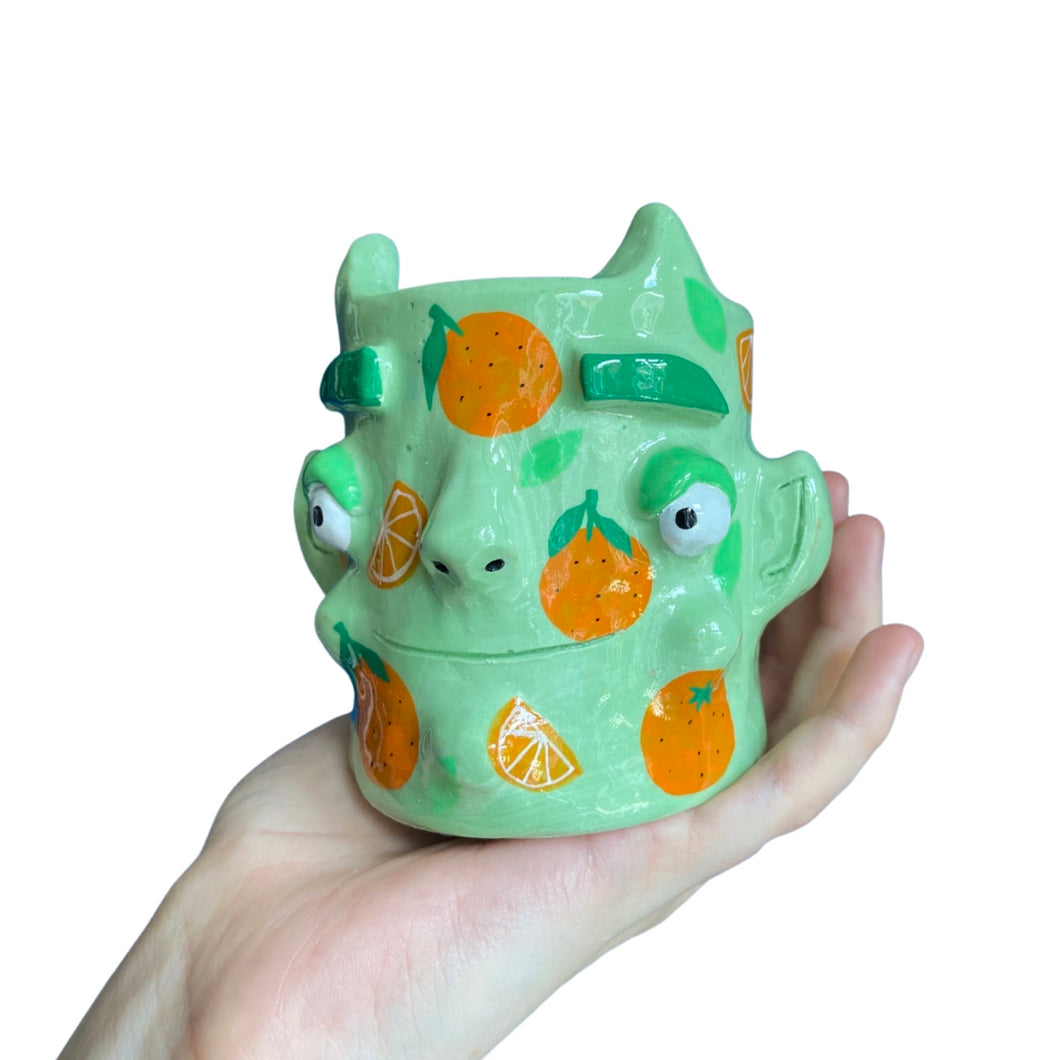 'Orange You A Lil' Devil' Lil' Pot