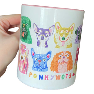 NEW PonkyWots 'Ponky Dogs' Mug