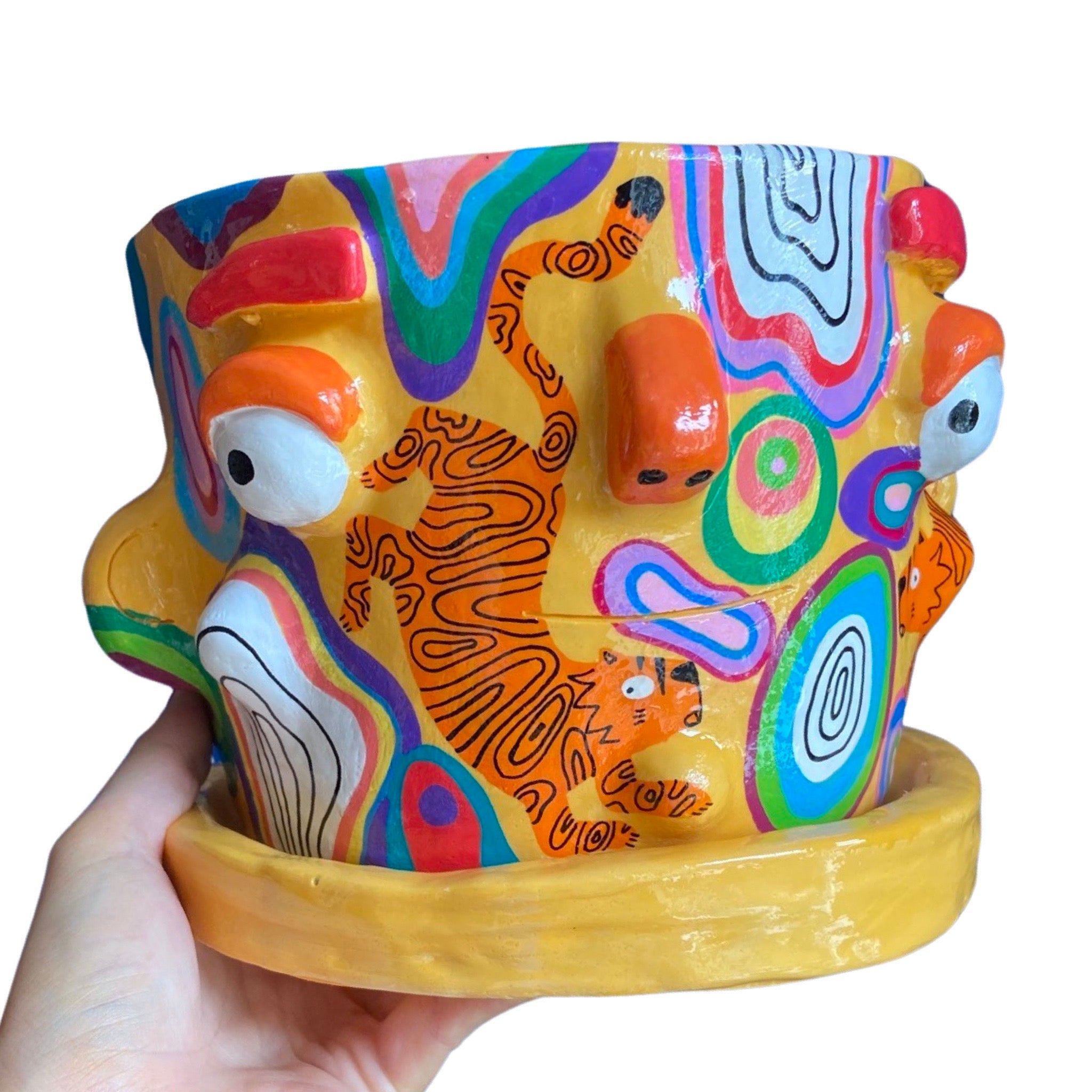 funky plant pot 'Funky' Large Plant Pot (one-off)