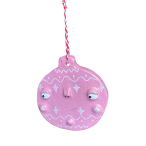 Bauble Christmas Decorations (Pink)