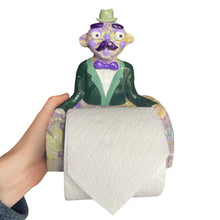 Load image into Gallery viewer, &#39;Marbleous Melvin&#39; The PonkyWots Butler Toilet Roll Holder (one off)
