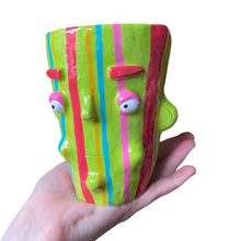 Load image into Gallery viewer, Stripy Vase (One-off)
