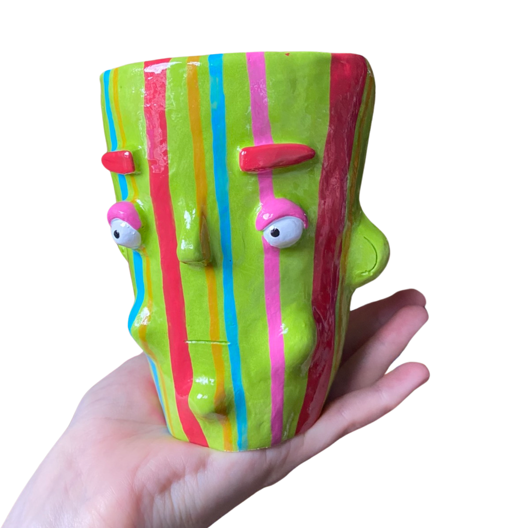 Stripy Vase (One-off)