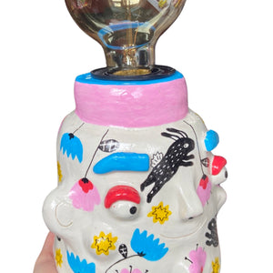 PonkyWots 'Summer Rabbits' Lamp (One-Off) Dropping 7th Feb at 18:30