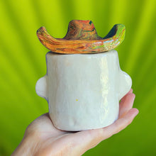 Load image into Gallery viewer, Cacti Cheeks Groovy Marble Cowboy (One-Off)
