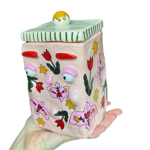 'Valentines' Storage Jar (One-Off)