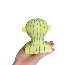 Load image into Gallery viewer, &#39;Stripy Colourful&#39; Candlestick Holder
